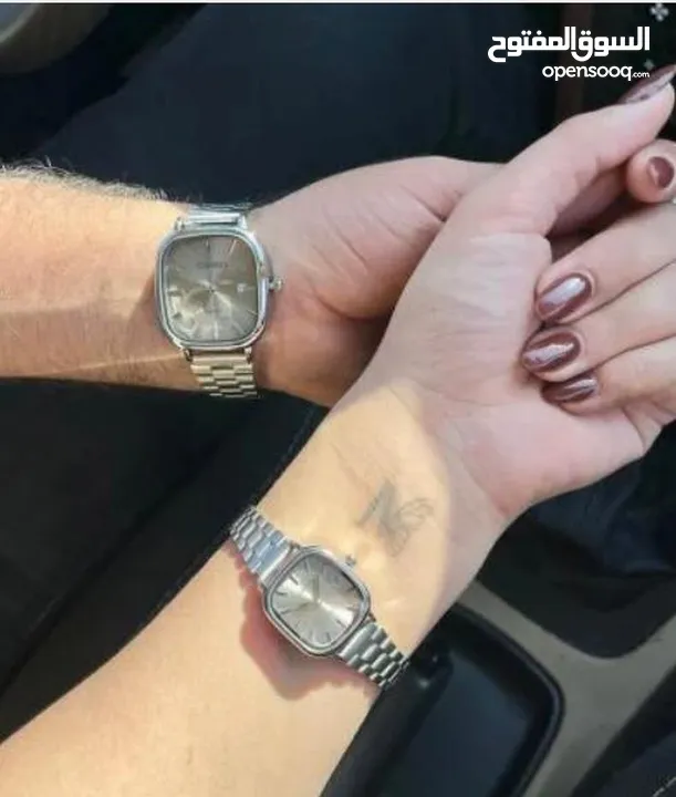 طقم ساعات كاسيو كابلز فخمة درجه اولى مع امكانية النحت على الطقم بالاسم حسب الطلب