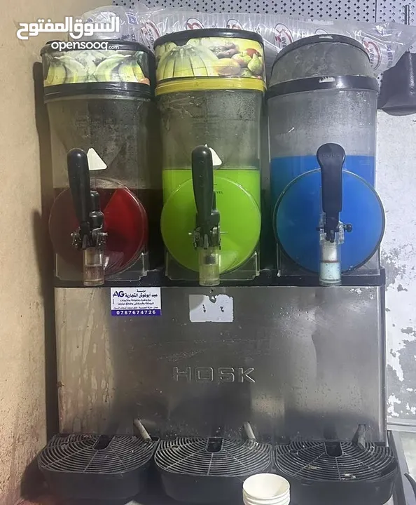مكينة سلاش بحالة جيدة بسعر مناسب