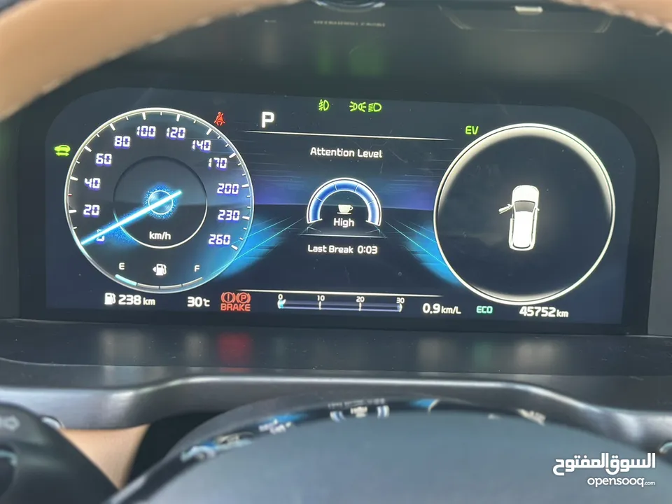 كايا سورينتو 2023 فل الفل  فتحة سقف بانوراما  4x4 ///240Hp بنزين + كهرباء  ( Haybrid) 1600cc