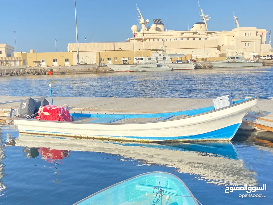 قارب صيد ياماها للبيع مع الملكية25
