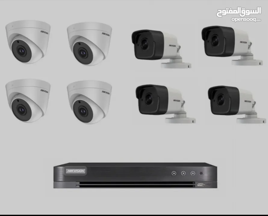 كاميرات 2 ميجا بكسل هايكفجن عدد 8   أبتداء من 209.00   شامل التركيب وكفالة الشركة الرسمية HI