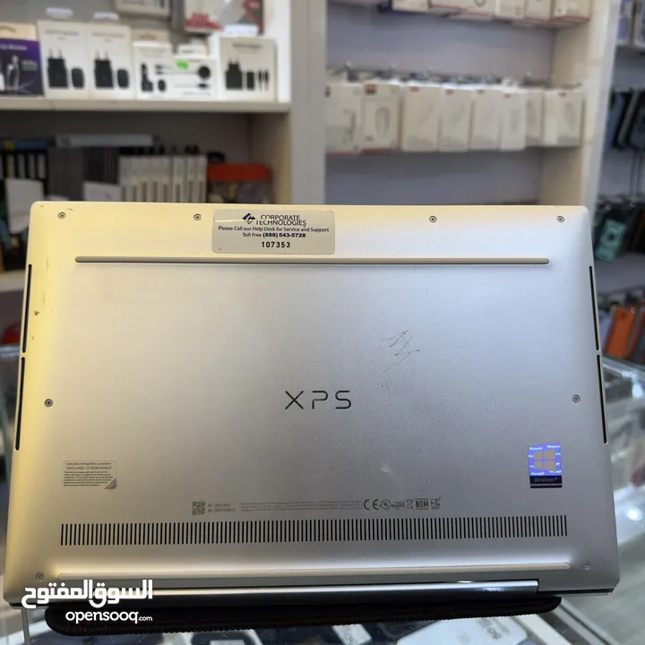 Laptop Dell XPS 13 9310 i 7 11th Gen SSD :2TB Ram : 32GB DDR4 باقي تفاصيل الجهاز تحت