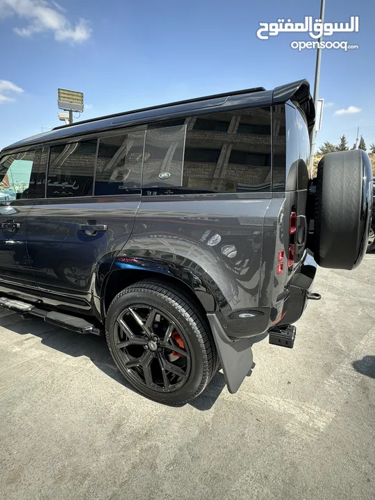 الصقر الأسود لتأجير السيارات لاند روفر ديفندر اعلى مواصفات2023 للأيجار Land Rover defender X dynamic
