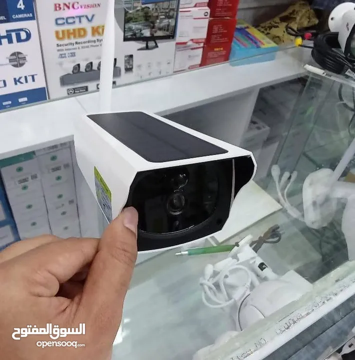 كاميرا مراقبة لاسلكية تعمل بالطاقة الشمسية منخفضة الطاقة