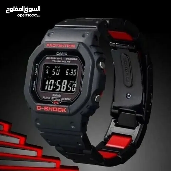 Rare, links edition Gshock. Tough solar. Bluetooth.