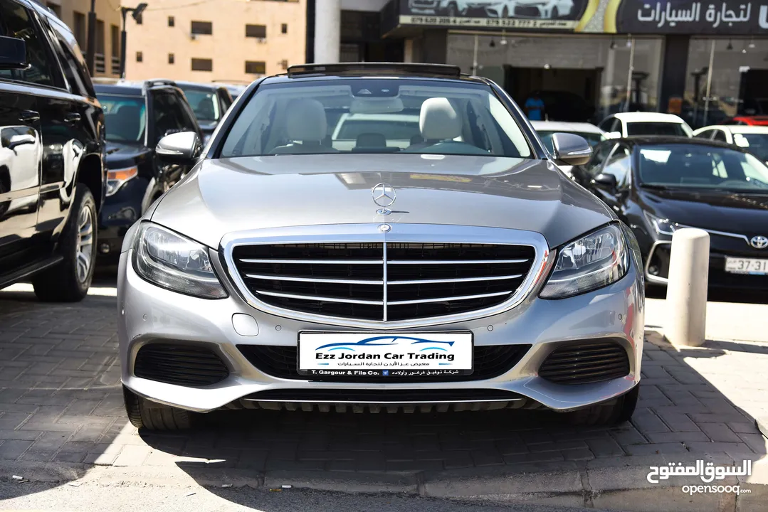 مرسيدس سي كلاس 180 بحالة الوكالة Mercedes C180 2015