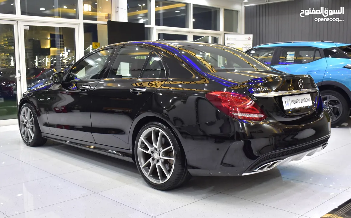 Mercedes Benz C450 4Matic ( 2016 Model ) in Black Color GCC Specs