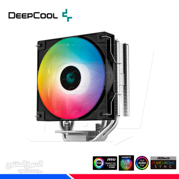 العرض القوي التبريد الهوائي الأفضل لجهازك Deepcool GAMMAXX AG400 RGB بـ 23د فقط