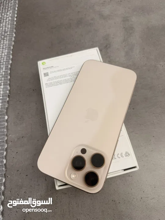 iPhone 16 Pro Max – 256GB, Desert Titanium