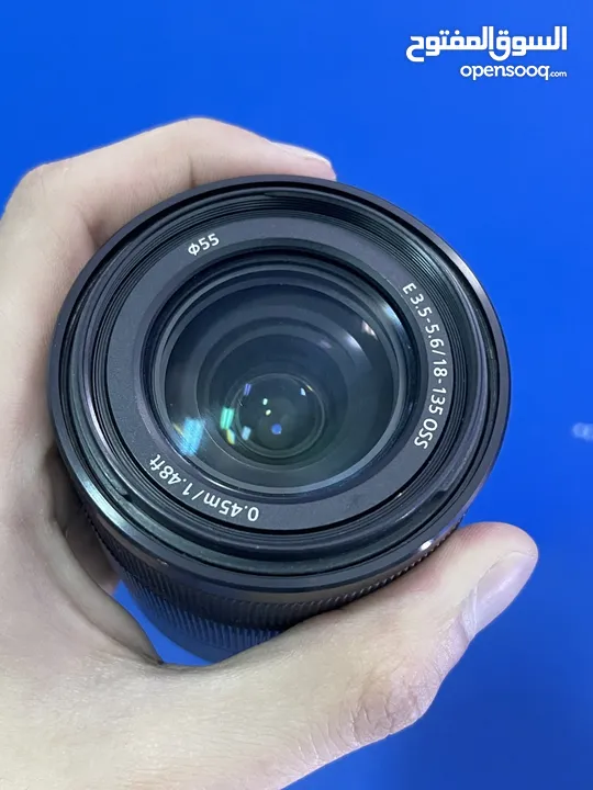 Sony a6400 + lens 18-135mm + جيمبال