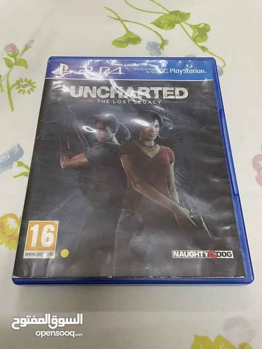 Uncharted 4 And Uncharted ( Lost Legacy )