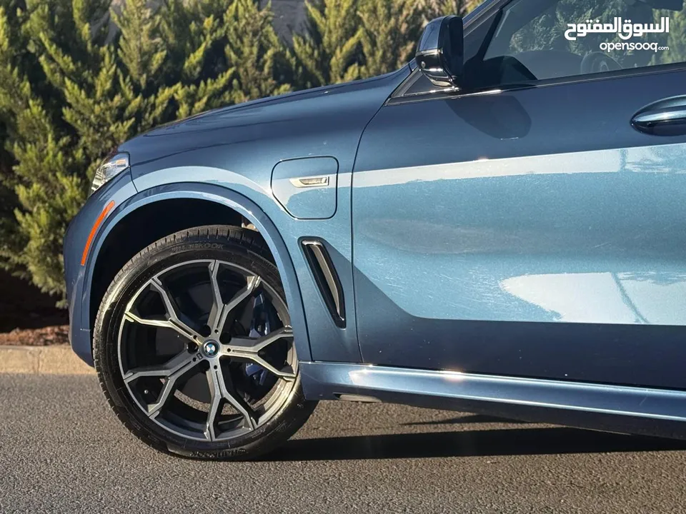 2022 BMW X5 xDrive45e M Sport Pkg Plug-In Hybrid ... 3000cc V6 >> فحص كامل 7 جيد