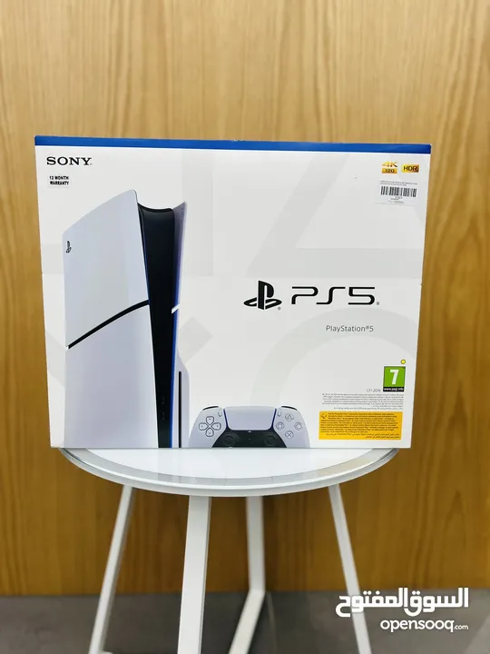 SONY PLAYSTATION 5 SLIM CONSOLE 2023 CD VERSION WHITE