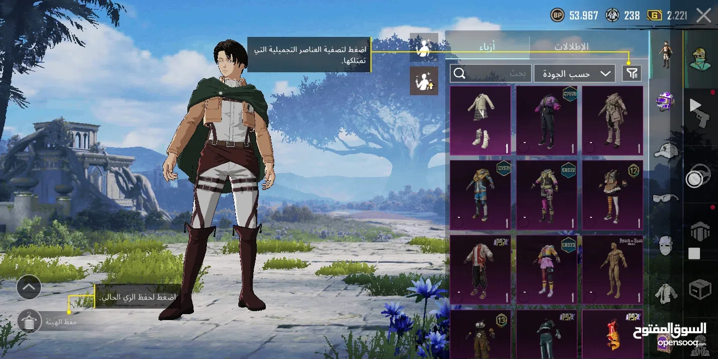 حساب ببجي للبيع عمر الحساب 2 سنين