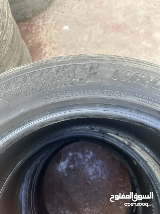 اطارات كوري الاصلي مستعمل