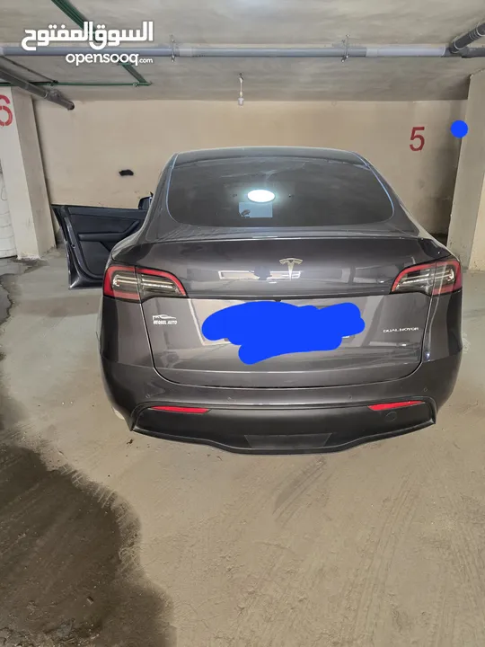 tesla model y 2021 بحاله متتازه