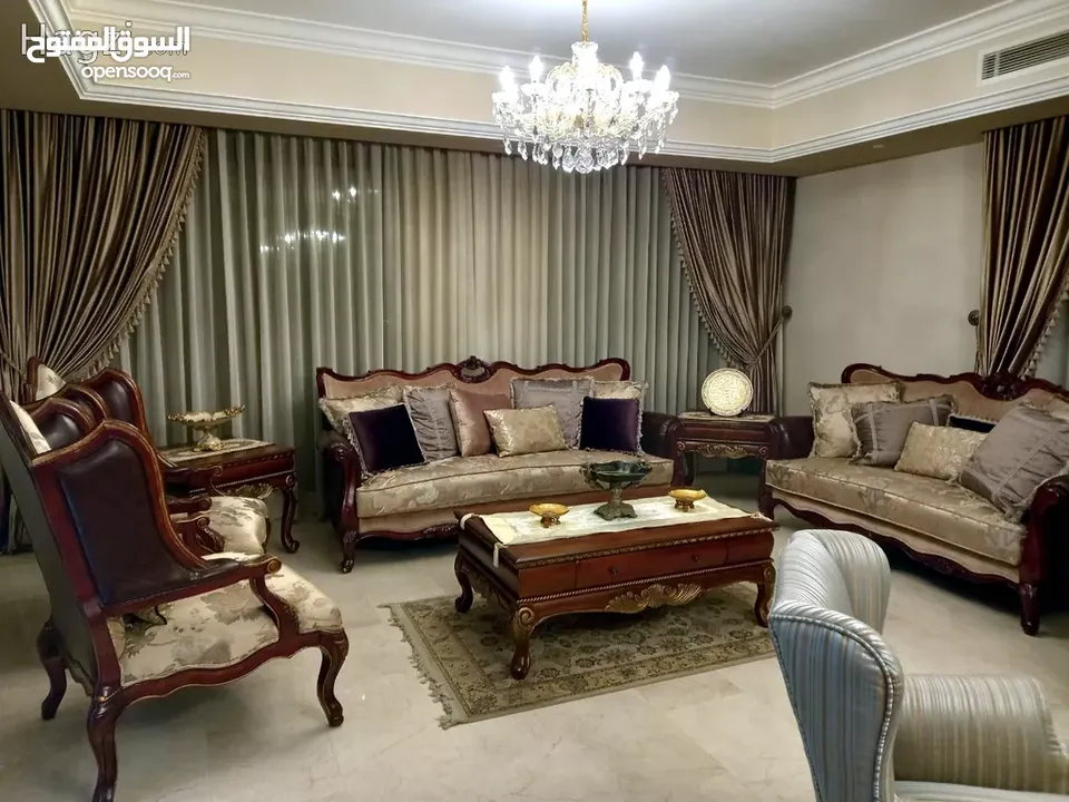 شقة مفروشة للإيجار 400م2 ( Property 15843 ) سنوي فقط