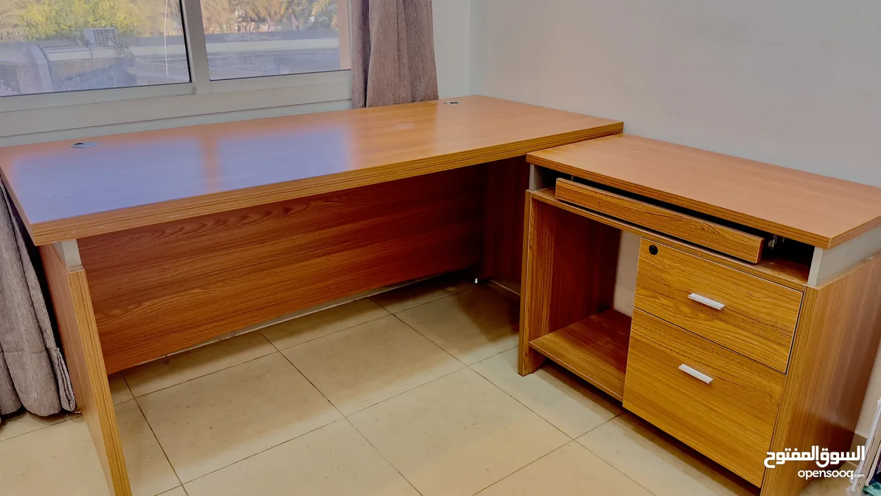 Office Table & Office Cupboard for sale -Very Good condition