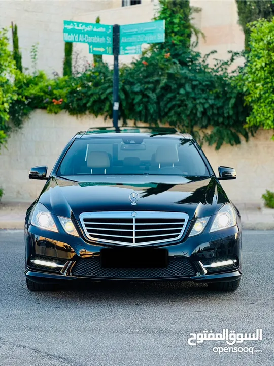 E200 AMG 2013 اقل عداد غرغوريه شبه جديده فحص كرت ابيض