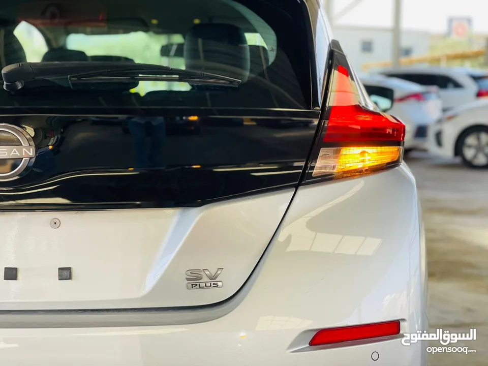 نيسان ليف الشكل الجديد  2023 leaf sv plus  60kw