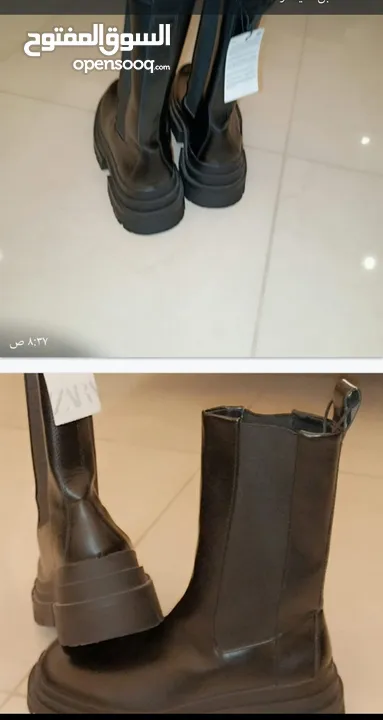 zara boot جديد نمره 41