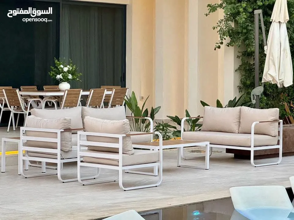 اطقم خارجية للمزارع والمسابح والحدائق #