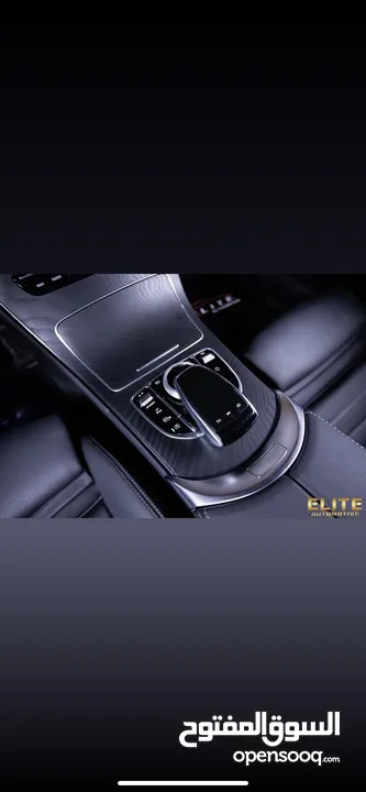 Mercedes c200 Amg كامل الإضافات بوضع الشركة
