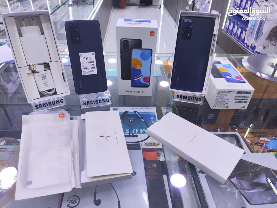 شاومي  NOTE 11  جيجا 128 رام 6 واضافة معه الكرتونه وكامل اغراضو الاصليات متوفر توصيل