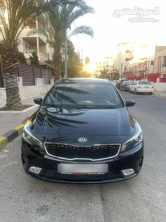كيا سيراتو 2018 فحص كامل 7 جيد فل اتوماتيك  بحالة ممتازه جدا للبيع