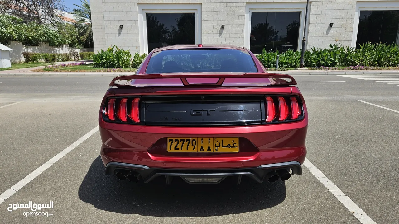 2019 Ford Mustang GT 5.0 very good condition  2019 موستنج جي تي جير عادي عداد ديجيتال