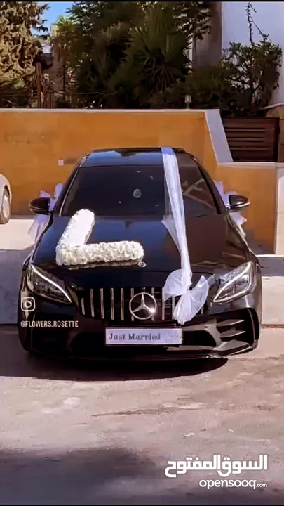 Mercedes C200 2019 (أحمد الشرمان) لتأجير سيارات الأعراس