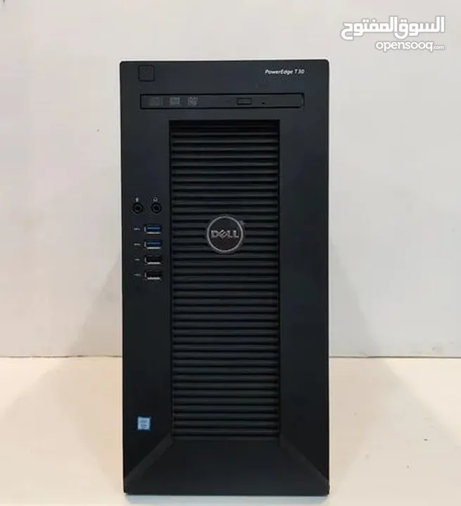 Dell PowerEdge T30 tower Server - 1 x Intel Xeon E3-1225 v5 Quad- 2TB HHD  32GB SSD 512 m.2 NVME