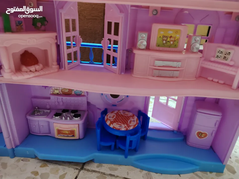 بيت الالعاب بجودة عالية واستعمل اسبوع فقط