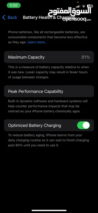 iphone 12 128g battery 81