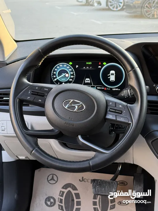 هونداي i20 ترخيص 2023 محرك 1000 بنزين/مساعده كهرباء 48v جير أوتوماتيك 100 حصان