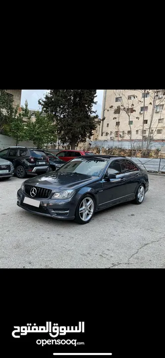 Mercedes c200 Amg بويه شركة ب الورقه فلللللللللللل مع بانوراما