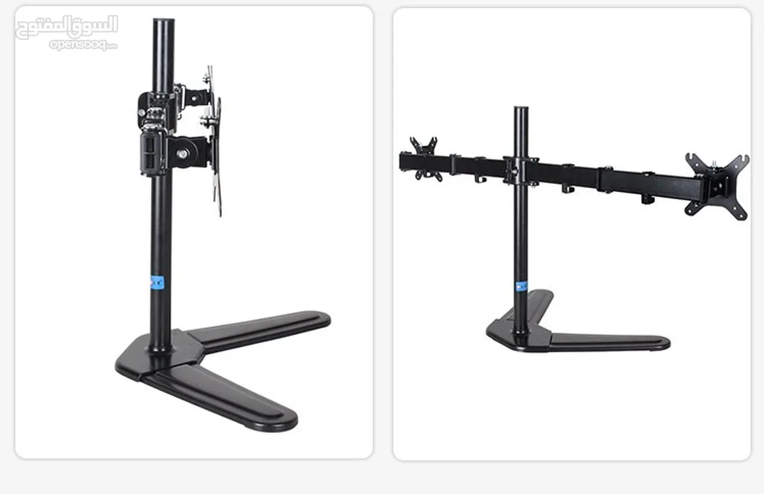 حمالة شاشة ثنائية من 32-13 Desktop Monitor Arm  Stand LCD LED Computer Dual Screen Mount