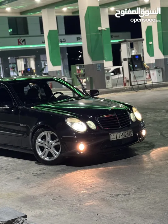مرسيدس E200 2007 للبيع Mercedes E200  افانغارد 2007 E63 Amg kit Avantgard