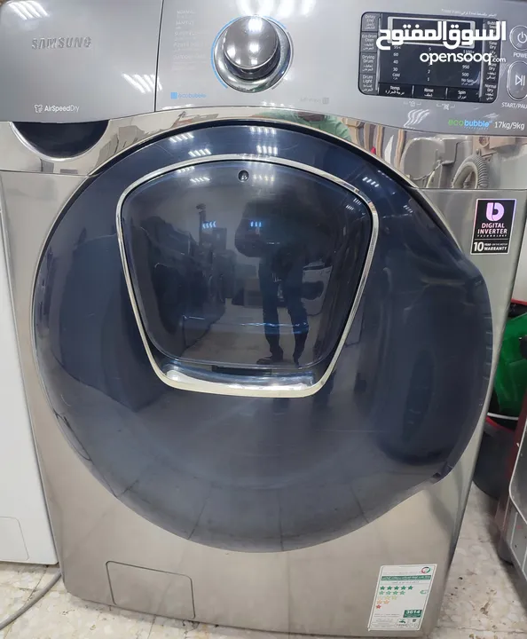 Samsung Full dry washing machine 17/9 kgs