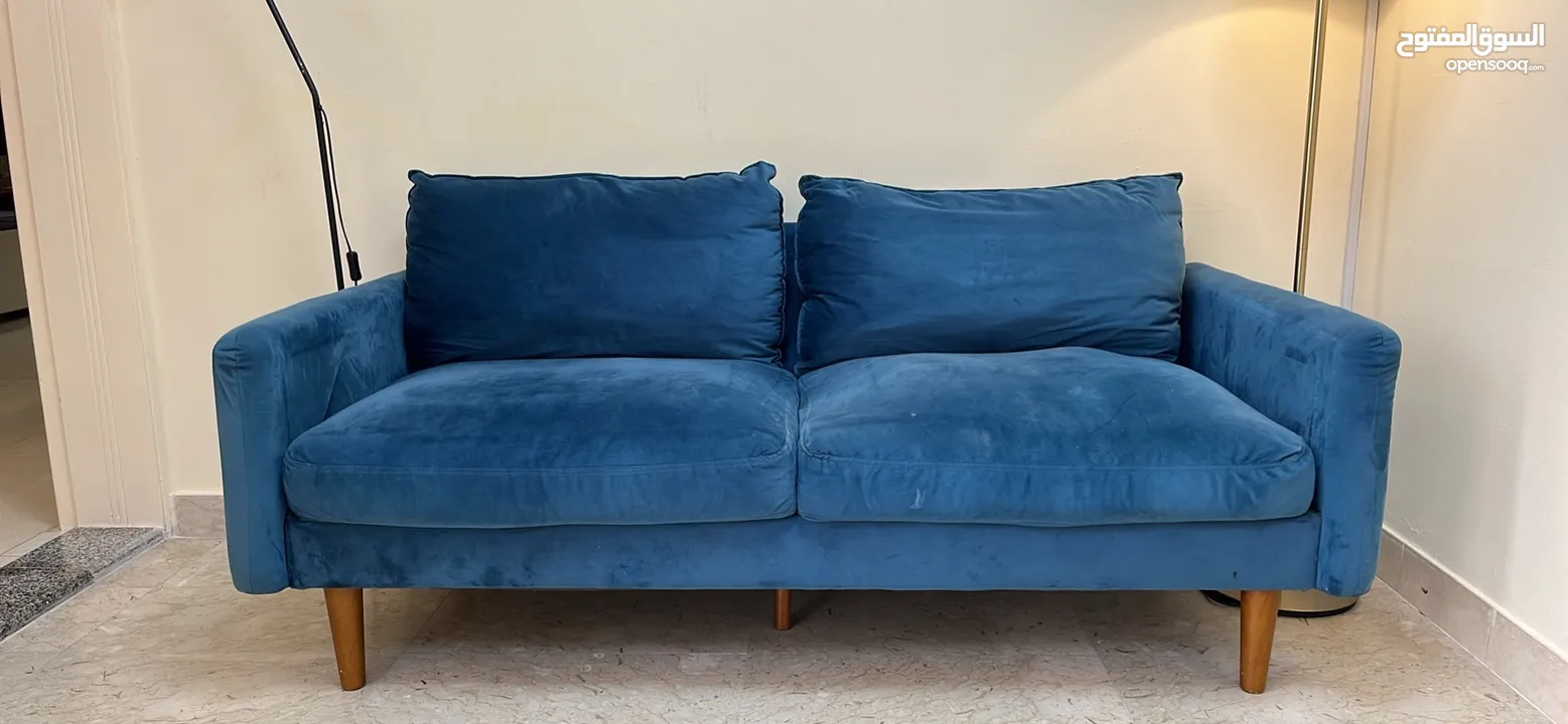 Danube 2 seater modern sofa