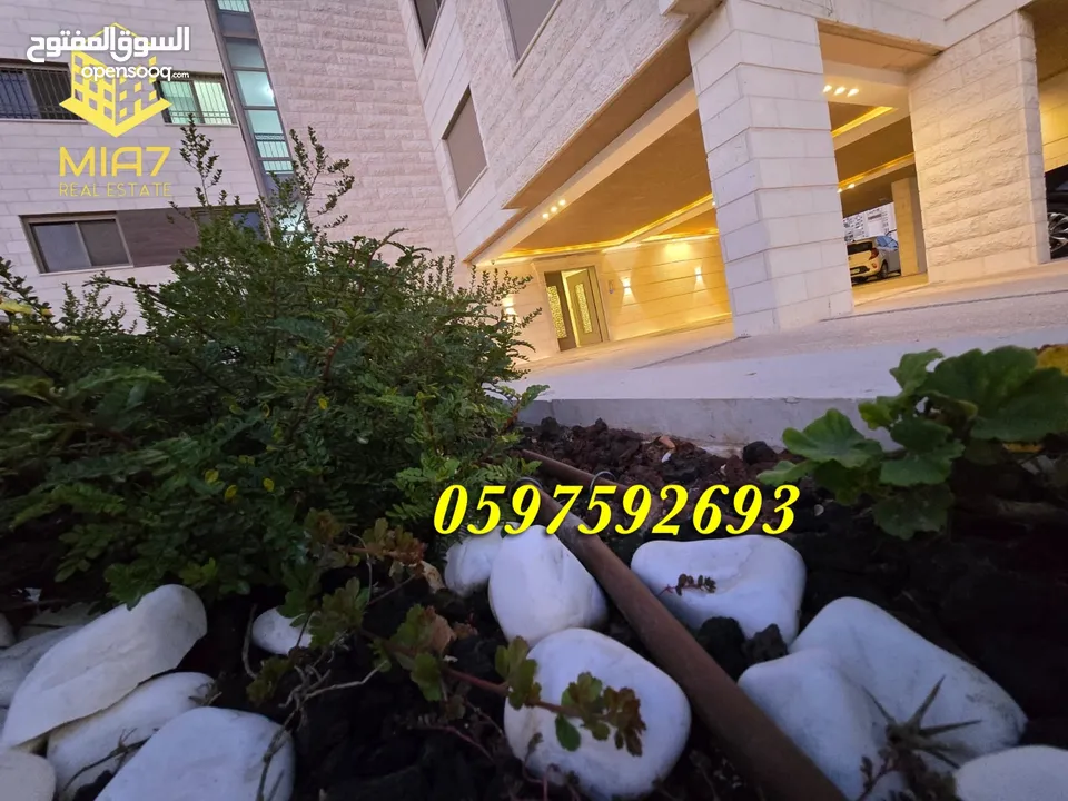 ‎ عرض لمدة شهر شقة فاخرة - تشطيب هندسي عالي الجودة للبيع رام_الله _ الطيرة_170 متر.
