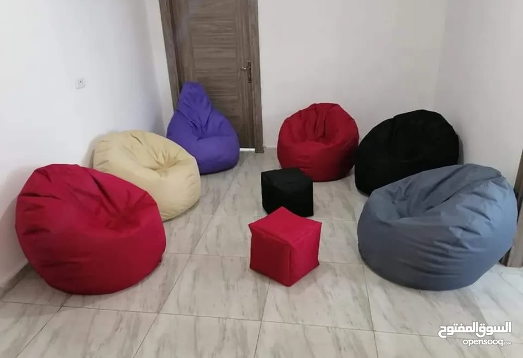 بفات بين باق bean bag قماش ووتر بروف يتحمل العوامل الخارجية. متوفر خدمة التوصيل لجميع المحافظات