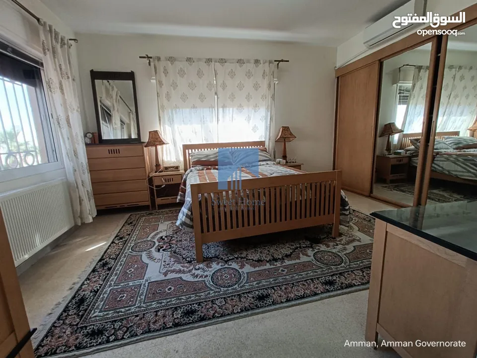 شقة أرضية مفروشة فاخرة للبيع في دير غبار قرب جونيا ودوار الهاشميين 191م مع ترس وحديقة 35م بسعر مغري