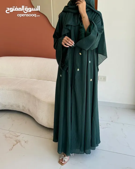 عباية خليجي جلتر كلوش (تفصيل يدوي) مناسبة للطلعات والمناسبات