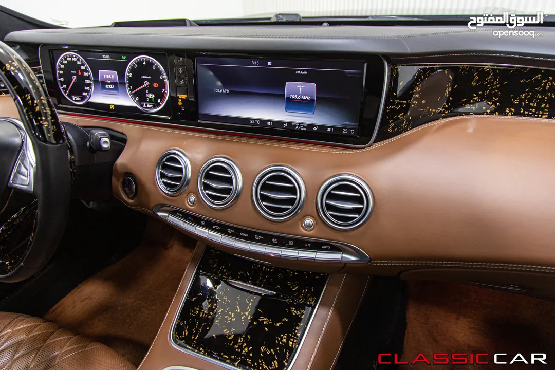 Mercedes S500 Coupe 2016 S65 body kit   السيارة مميزة جدا