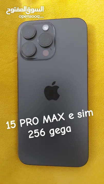 15 PRO MAX E SIM