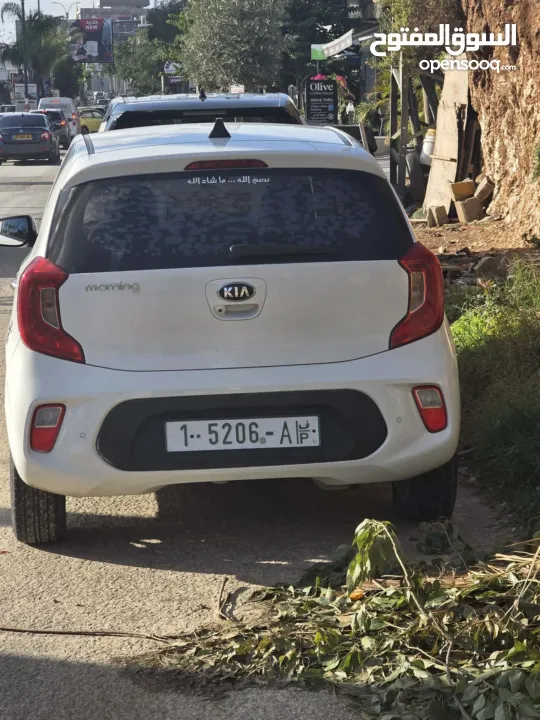 كيا مورننيح ترخيص 2019 فل دون فتحه دهان الشركة بلكامل عداد 85 الف ترخيص تامين طويل