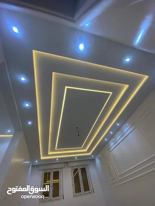 تصميم ديكورات وتشطيبات Engineer Mohamed Fathy Masry Gypsum Board Finishing