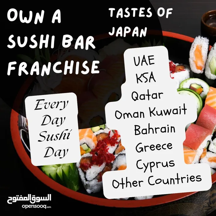 Sushi Restaurant Franchise For Rent