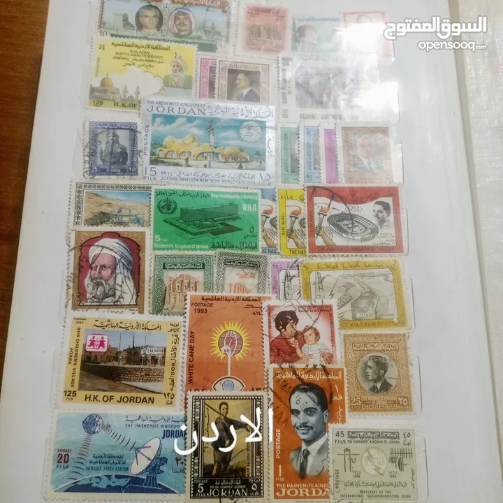 طوابع بريدية قديمة مميزة جدا